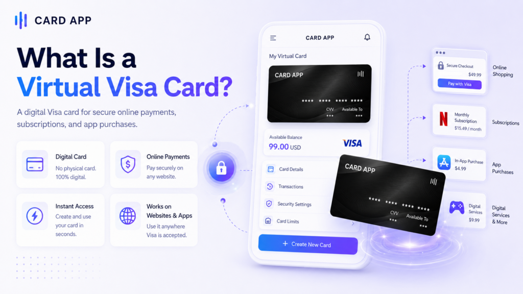 Virtual Visa Card for ChatGPT, Netflix, and Online Subscriptions