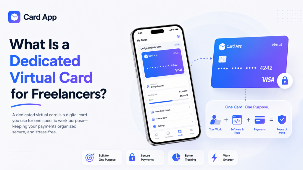 What Is a Dedicated Virtual Card for Freelancers?