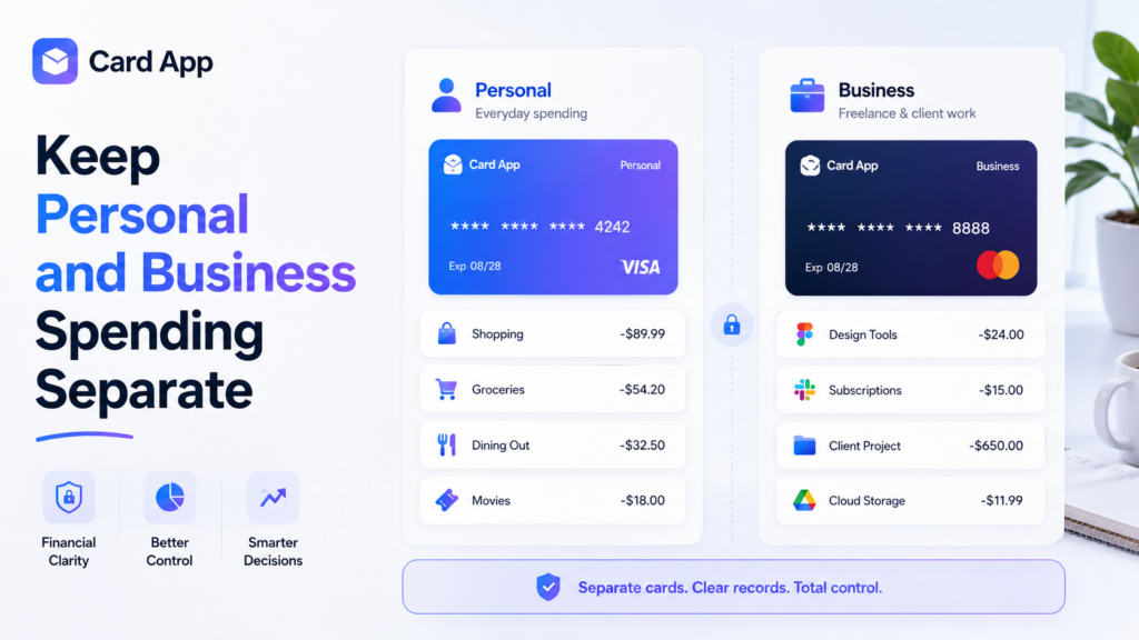Keep Personal and Business Spending Separate