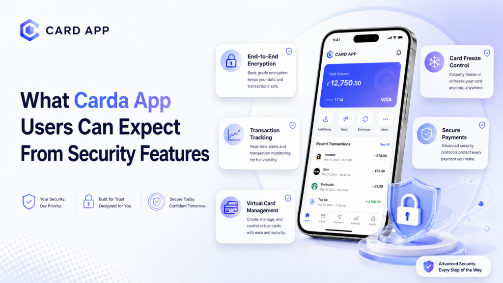 What Carda App Users Can Expect From Security Features
