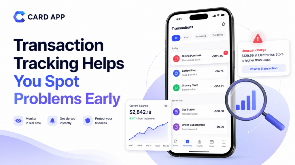 Transaction Tracking Helps You Spot Problems Early
