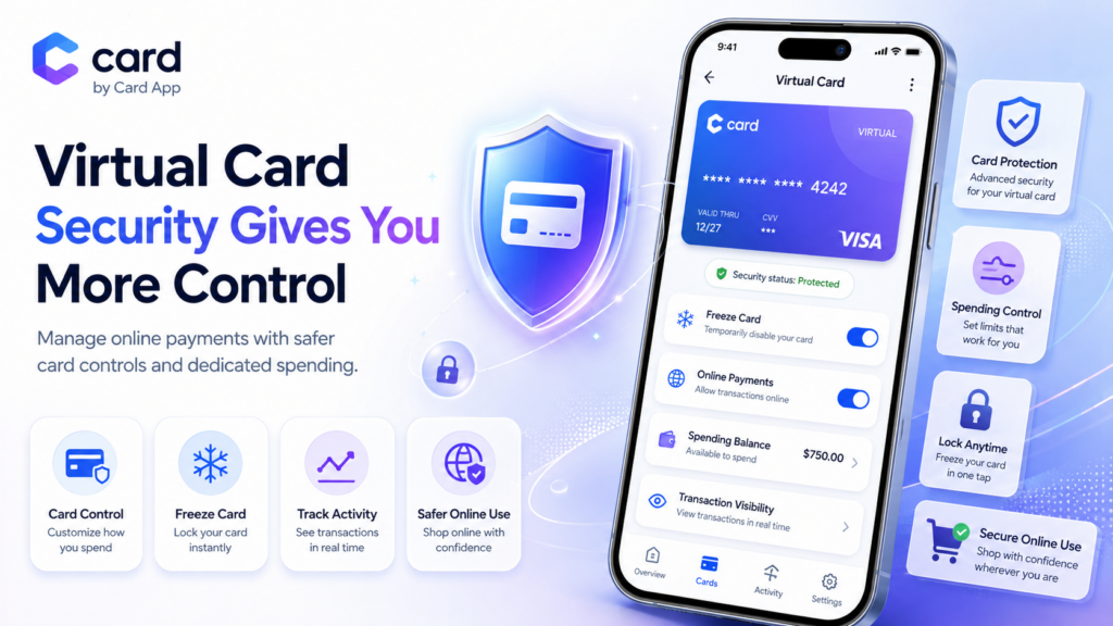 Virtual Card Security Gives You More Control