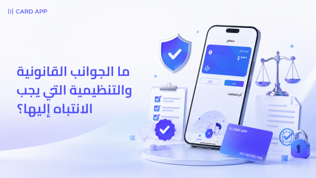 ما الجوانب القانونية والتنظيمية التي يجب الانتباه إليها؟