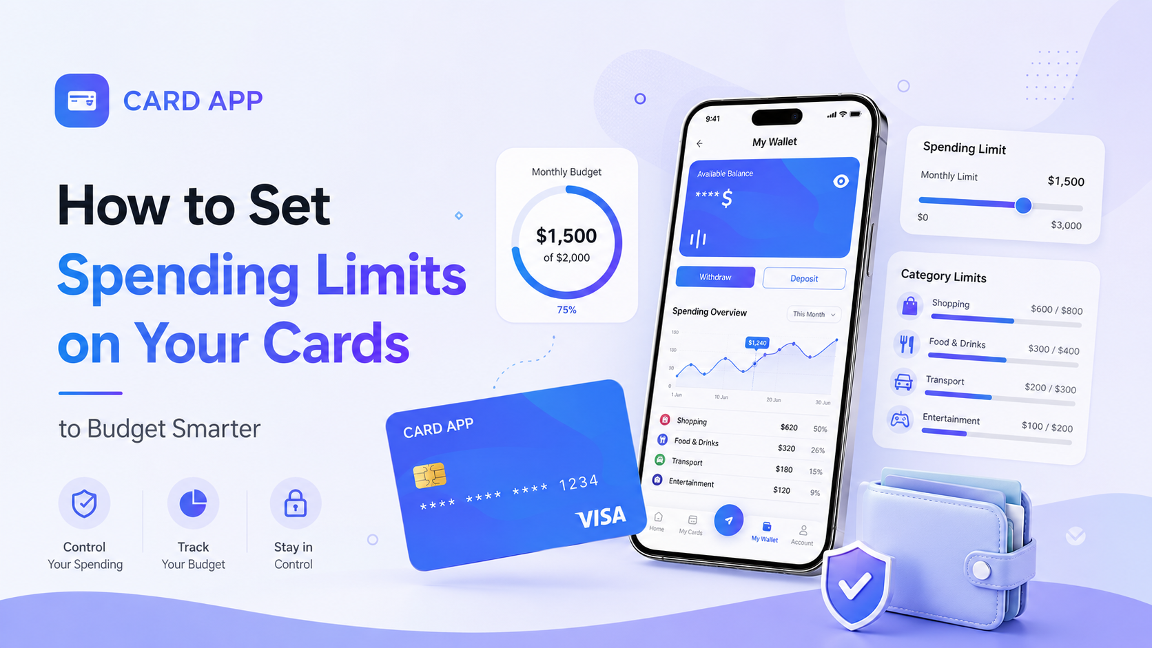 How to Set Spending Limits on Your Cards to Budget Smarter