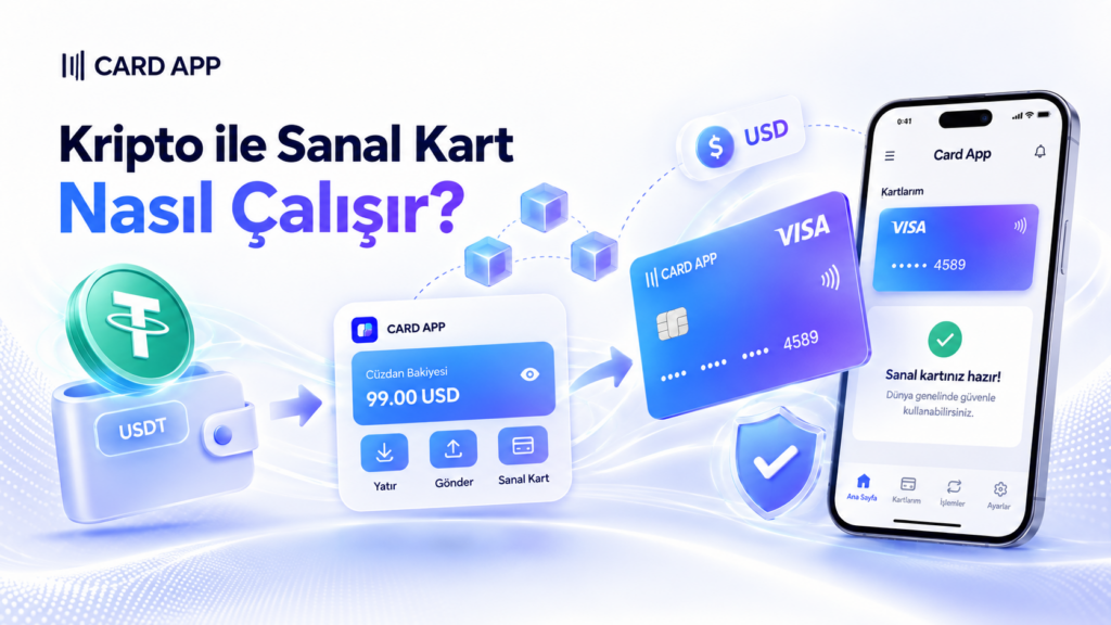 Kripto ile Sanal Kart Nasıl Çalışır?