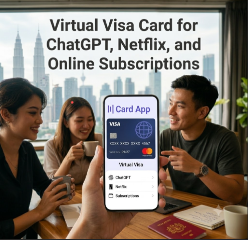 Virtual Visa Card for ChatGPT, Netflix, and Online Subscriptions